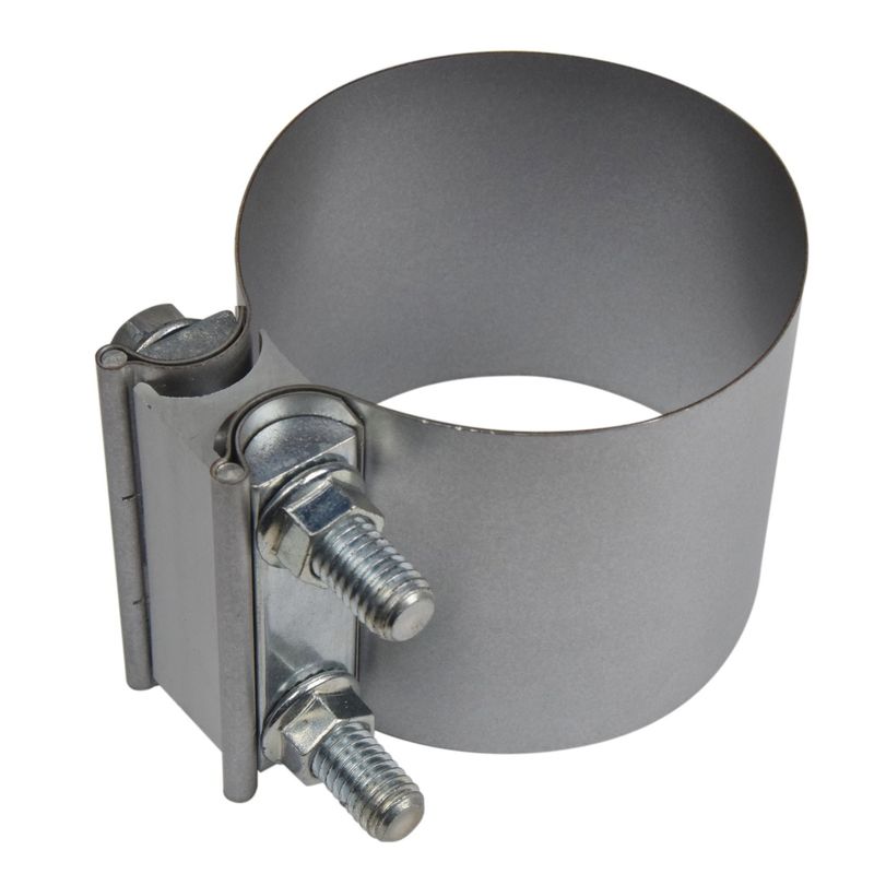 Aluminized Steel Exhaust Band Clamp Uniform Pipe Seal Non Standard