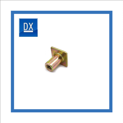 Color Zinc Plated Steel Threaded Coupling Special Shaped