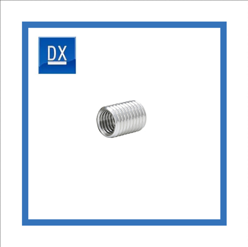 316 Stainless Steel Full Threaded Coupling Surface natural Whitening Treatment