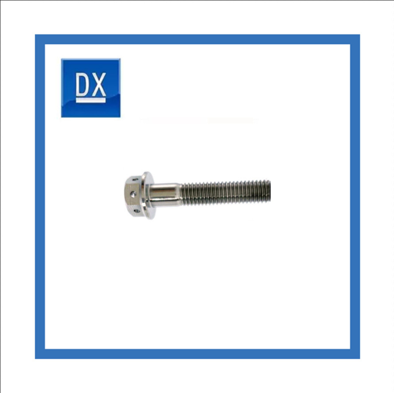 Door Lock Titanium Nuts And Bolts , Titanium Flange Bolts for racing motorcycle