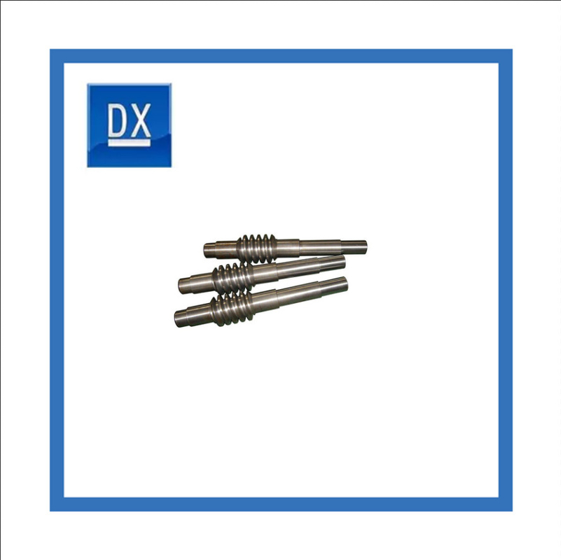 Carbon Steel Titanium Plated Worm Gear Components