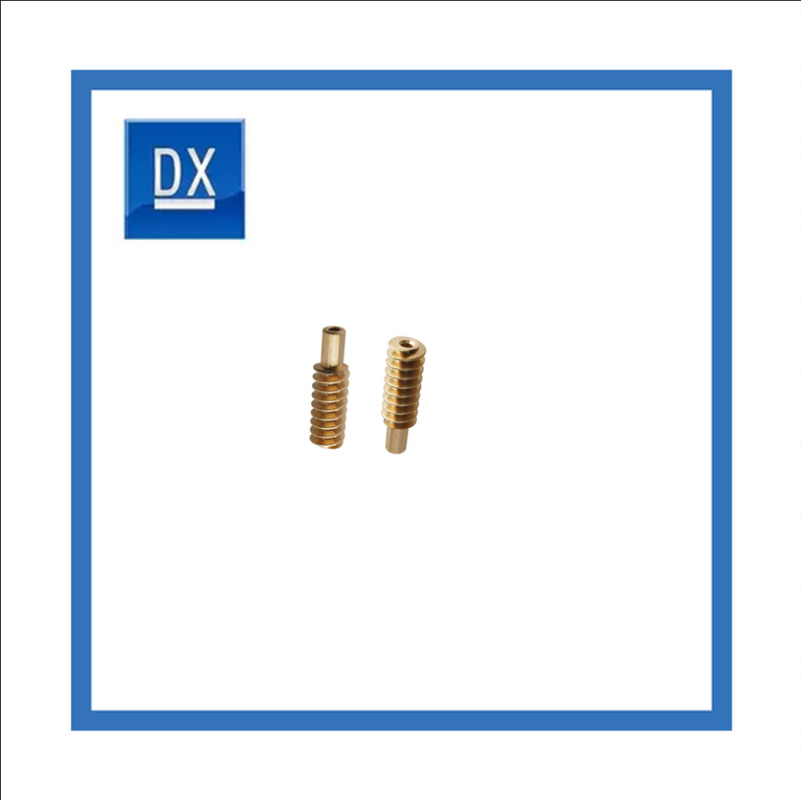 OEM ODM Metal Brass Worm Gear Transmission Parts For 2000 Encoder