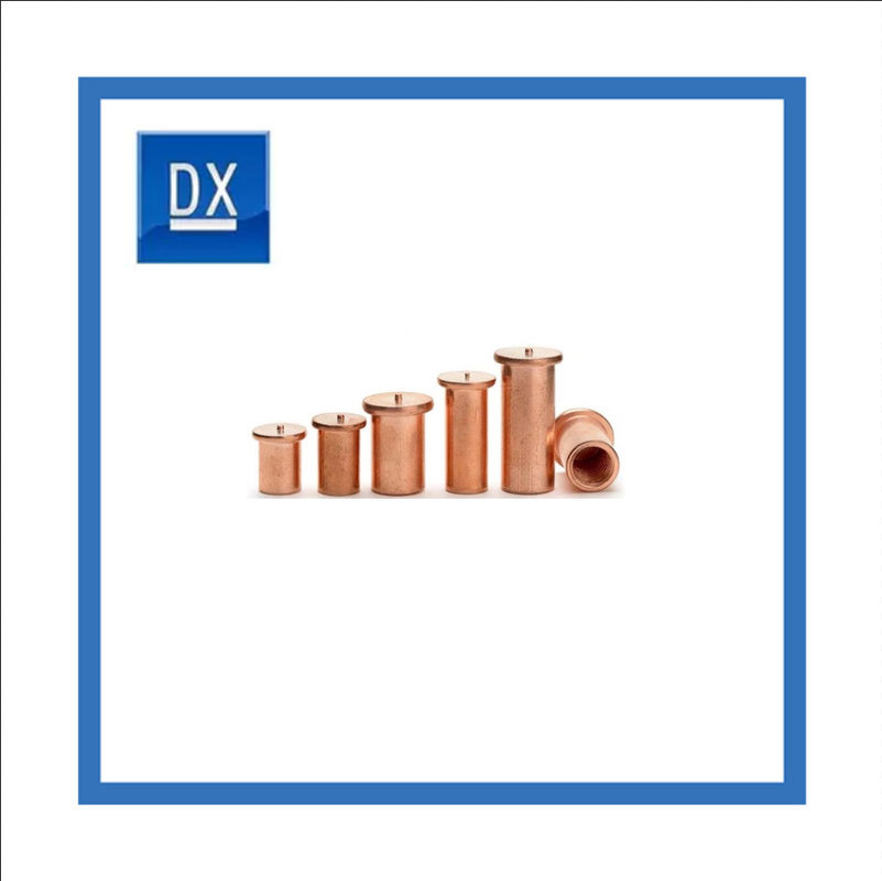Polishing Copper Surface Internal Weldable Threaded Studs