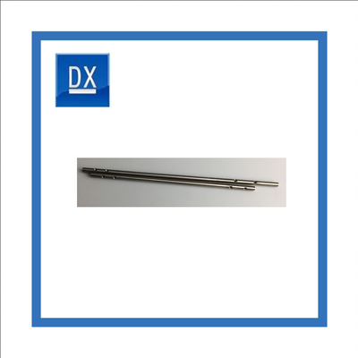 Gr2 Titanium Polishing Shaft With 4 Radial Holes Deep Thread ±0.005 Tolerance