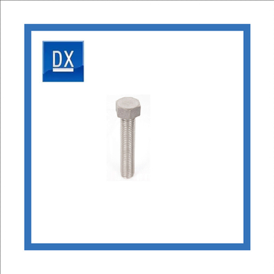 Galvanized Pure Titanium Full Thread Hex Bolts Motorcycle Parts