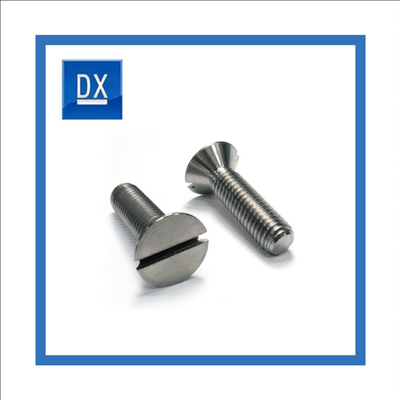 Slotted Countersunk Head Flat Head Cross Titanium Bolts M3 M20 TA1 TA2 TC4