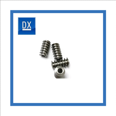316 Stainless Steel Miniature Worm Gear Parts Passivation For Coffee Machine