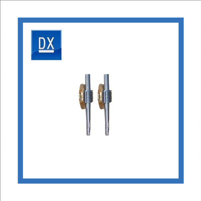 Double Lead Bronze Small Modulus Worm And Pinion Gears Customized