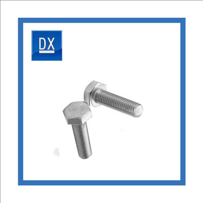 Plain Steel Weld 8mm Length Zinc Plating weld Bolt Cold Heading
