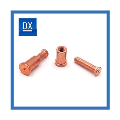 M5 to M24 Carbon Steel Grade 4.8 Copper weld Bolt Smooth surface