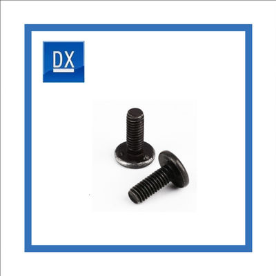 Round Head Q235 GB Spot Welding Screw Black Oxidized